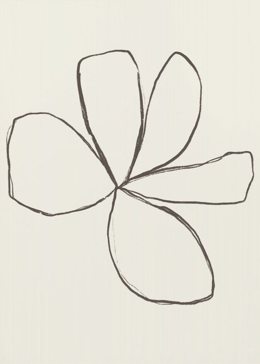 Petal Outline Sketch | Canvas