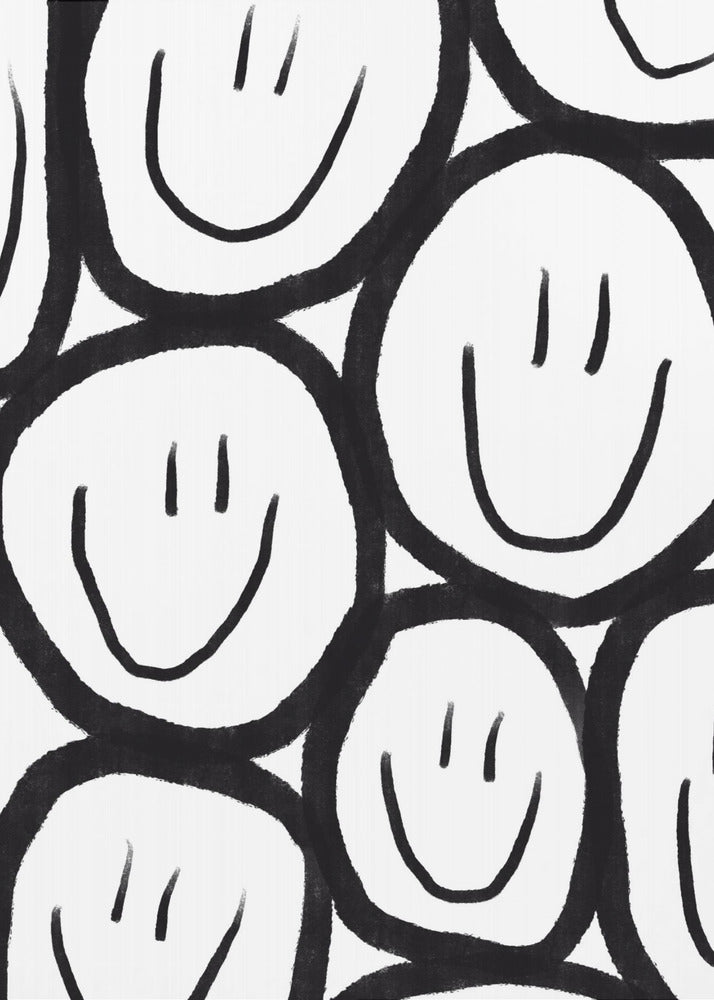 Many Smiling Faces | Canvas