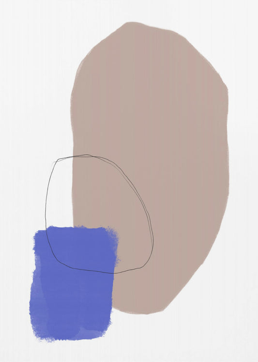 Organic Shapes And Earthy Tones | Canvas