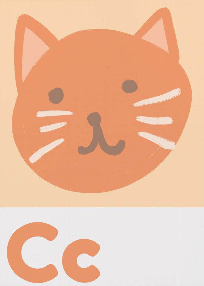 Cuddly Cat C | Canvas