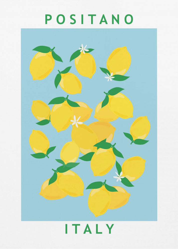 Lemons Flower Market | Canvas