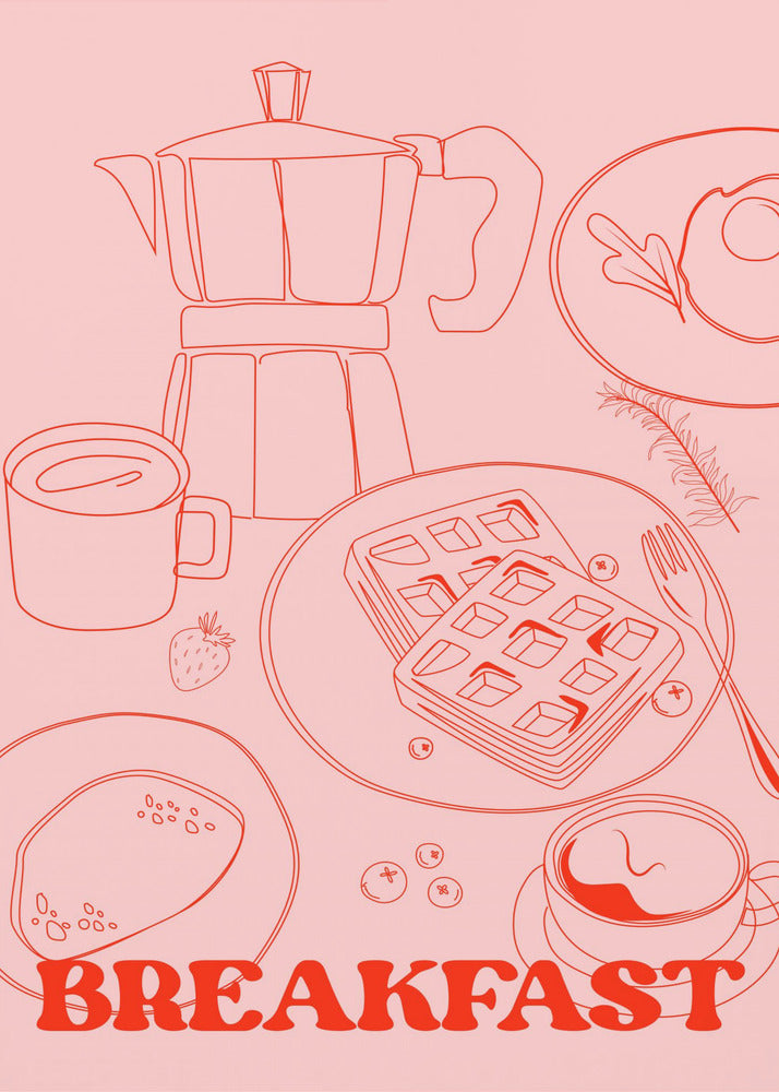 Morning Feast | Canvas