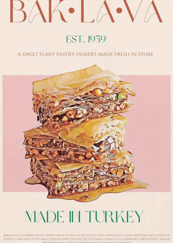 Turkish Delight Stack | Poster