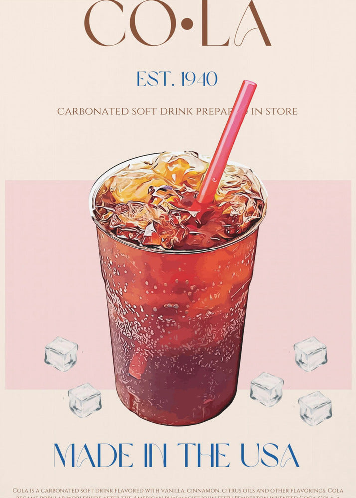 Chilled Cola Delight | Poster
