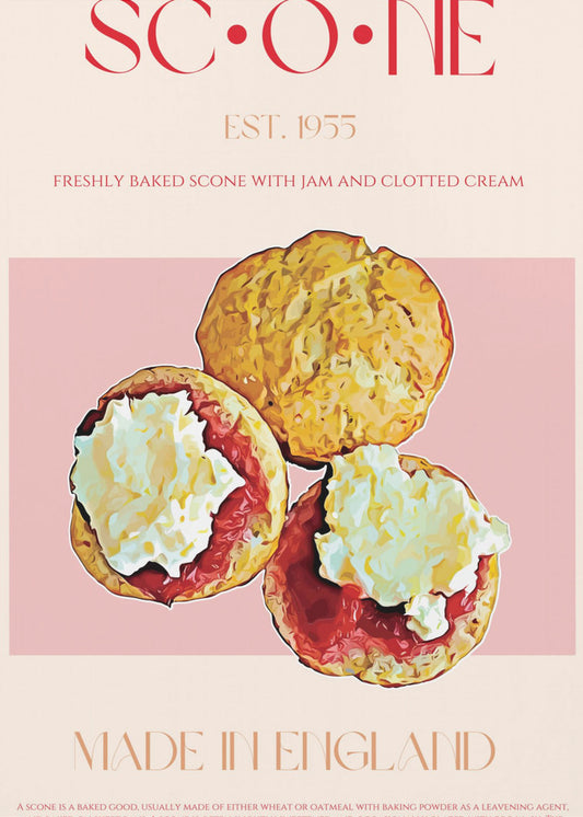 English Scone Delight | Poster