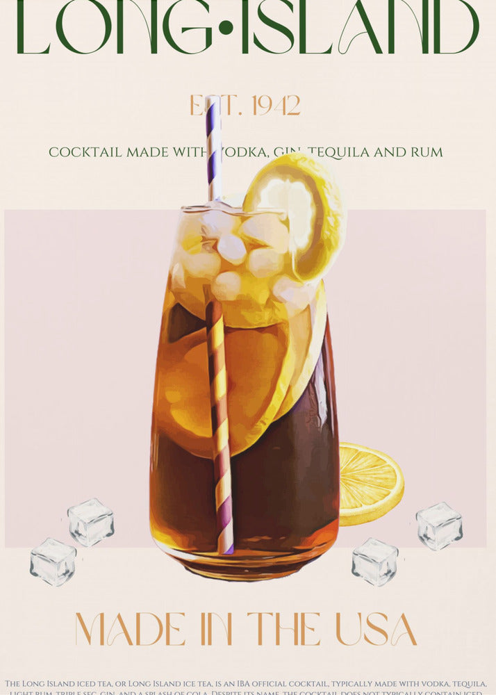 Island Cocktail Delight | Poster