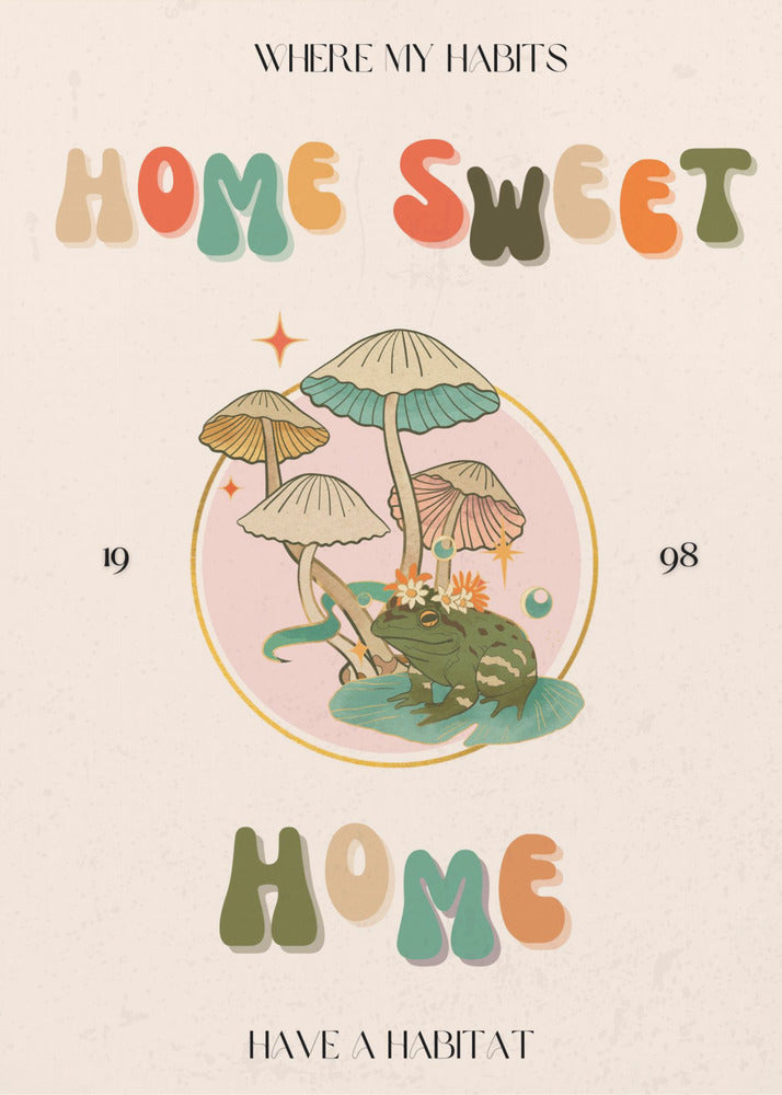 Mushroom Haven | Canvas