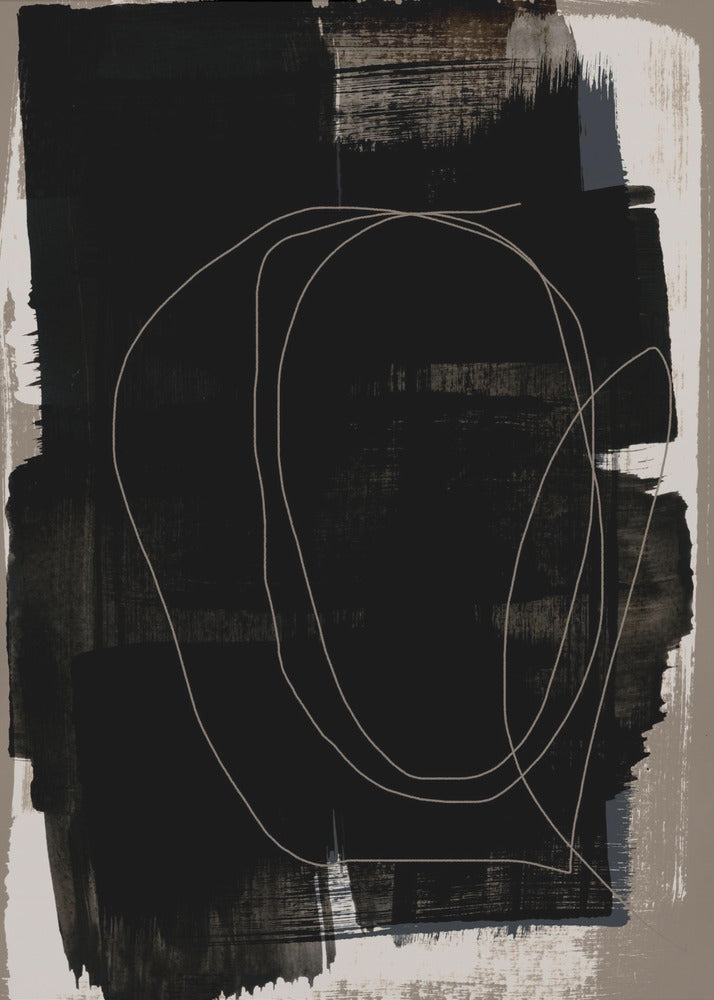 Abstract Brush Strokes 180Z | Canvas