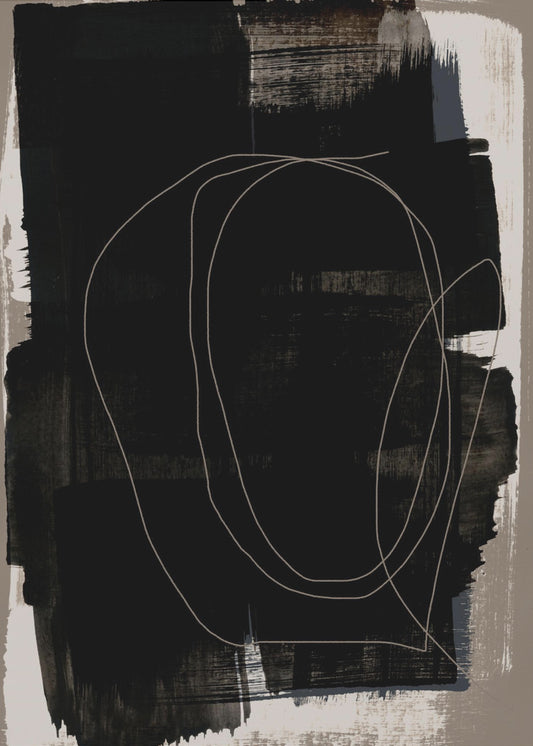 Abstract Brush Strokes 180Z | Canvas