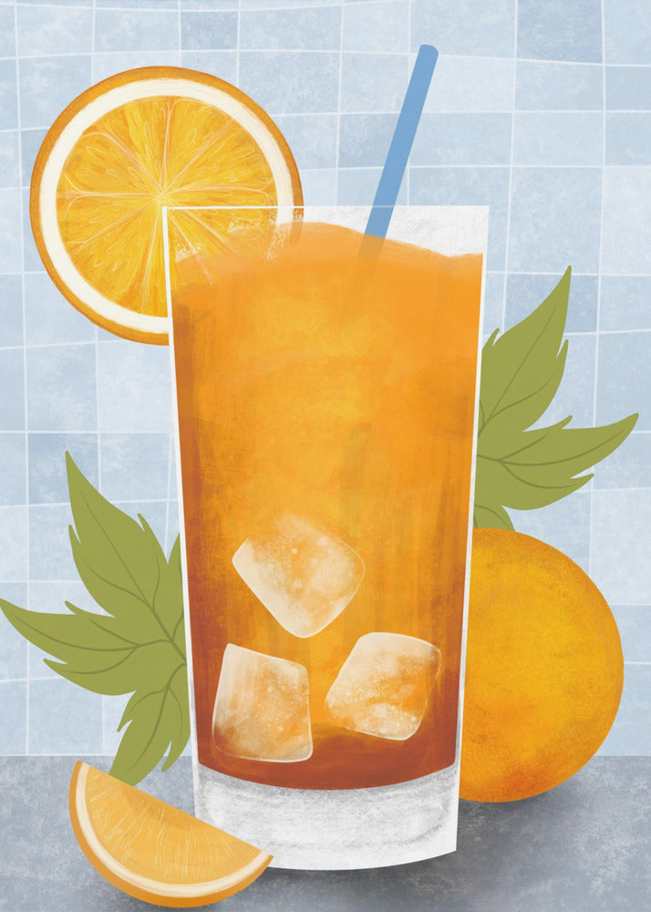 Orange drink | Poster
