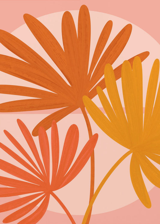Autumn Palms | Poster