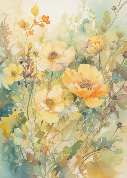 Summer Flowers No 2 | Canvas