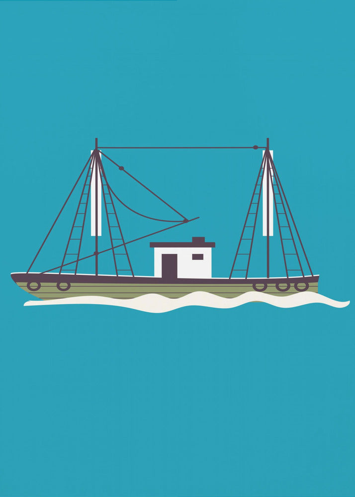 Fishing Boat | Canvas