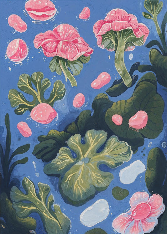 Floating Blossoms | Canvas