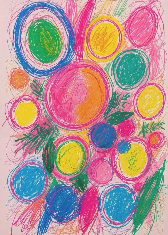 Vibrant Whirl | Canvas