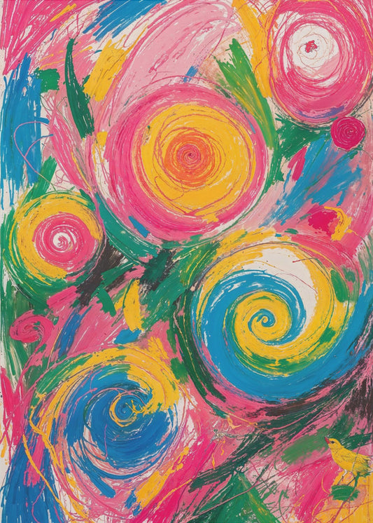 Swirling Vortexes | Canvas