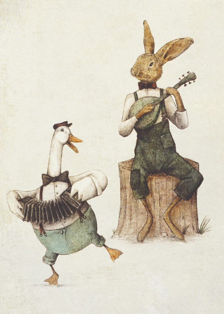 Feathered & Furry Harmony | Poster