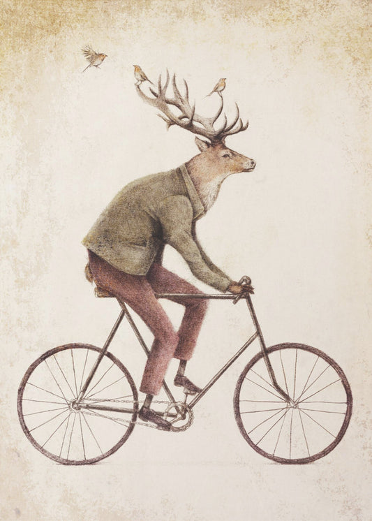 Even a Gentleman rides | Canvas