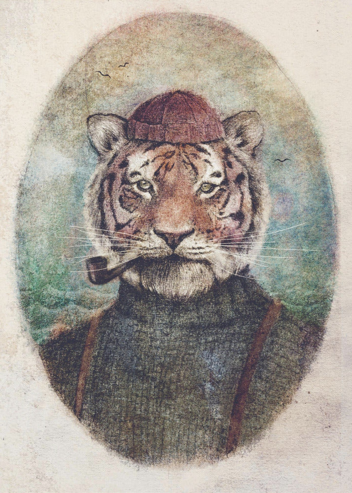 Gentleman Tiger | Canvas