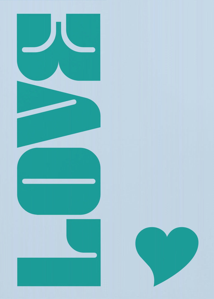 Vertical Love Essence | Canvas