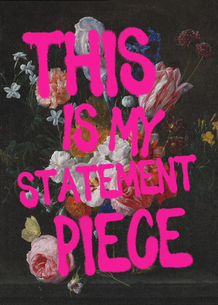 Bold Floral Statement | Canvas