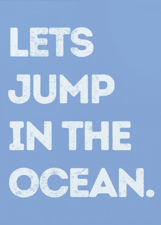 Jump In the Ocean | Poster