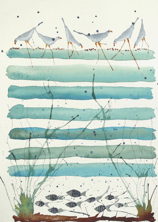 Serene Coastal Scene | Poster