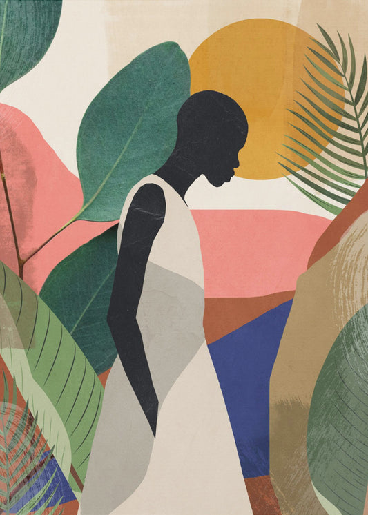 Serene Silhouette | Canvas