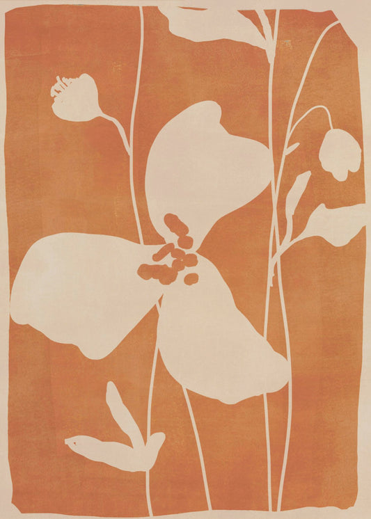 Abstract Minimal Flowers | Canvas