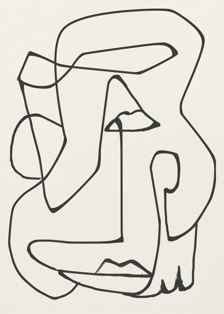 Abstract Line Art | Poster