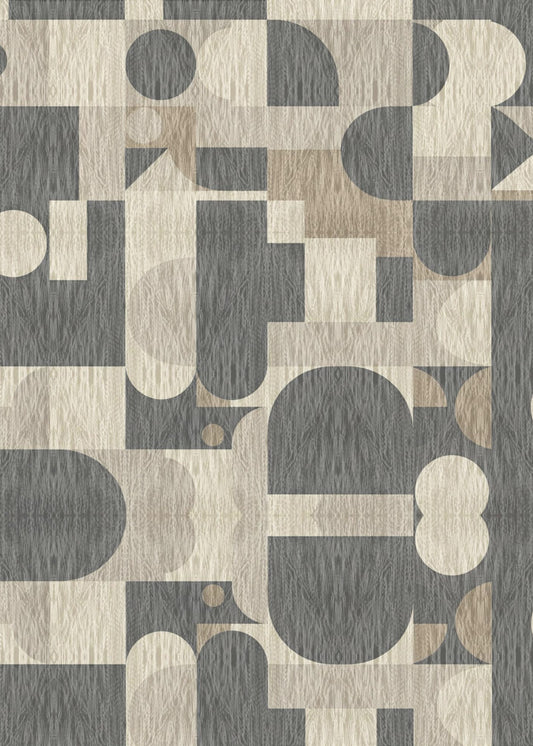 Geometric Pattern with Various Shapes | Poster