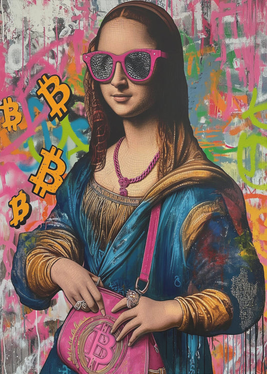 Monalisa Bitcoin | Poster
