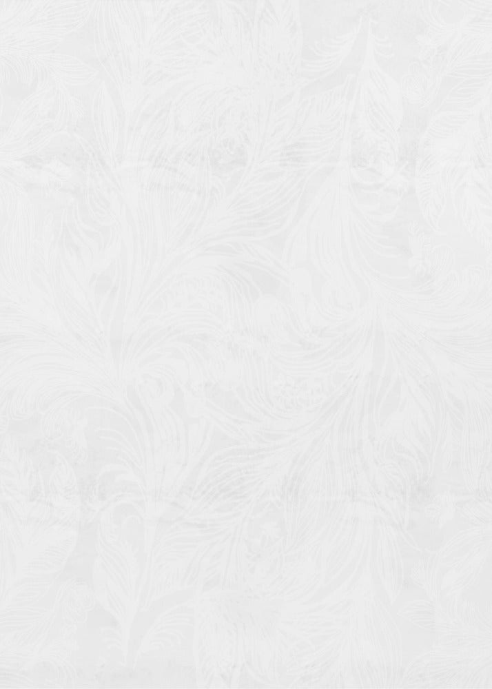 Elegant White Floral Pattern | Canvas