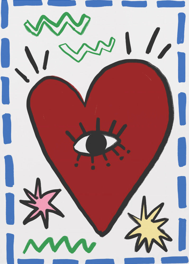 Heart's Vision | Canvas