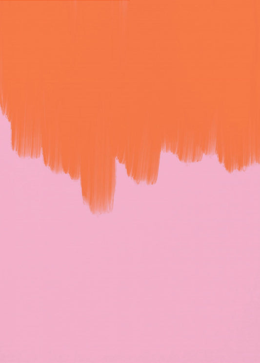 Orange Over Blossom | Canvas