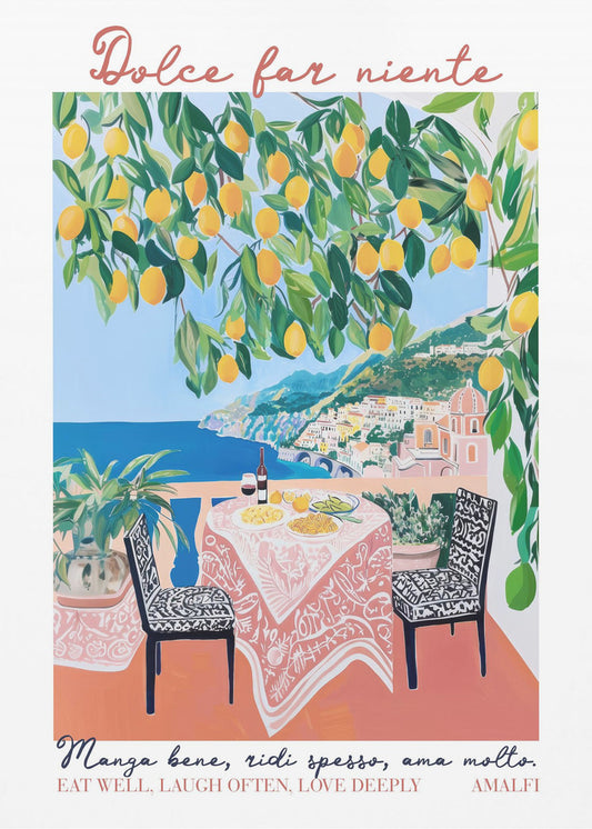 Eat Well Amalfi | Poster