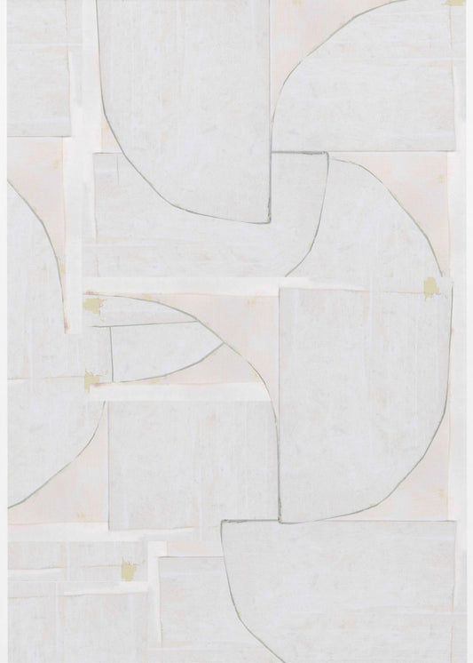 White Shapes | Poster