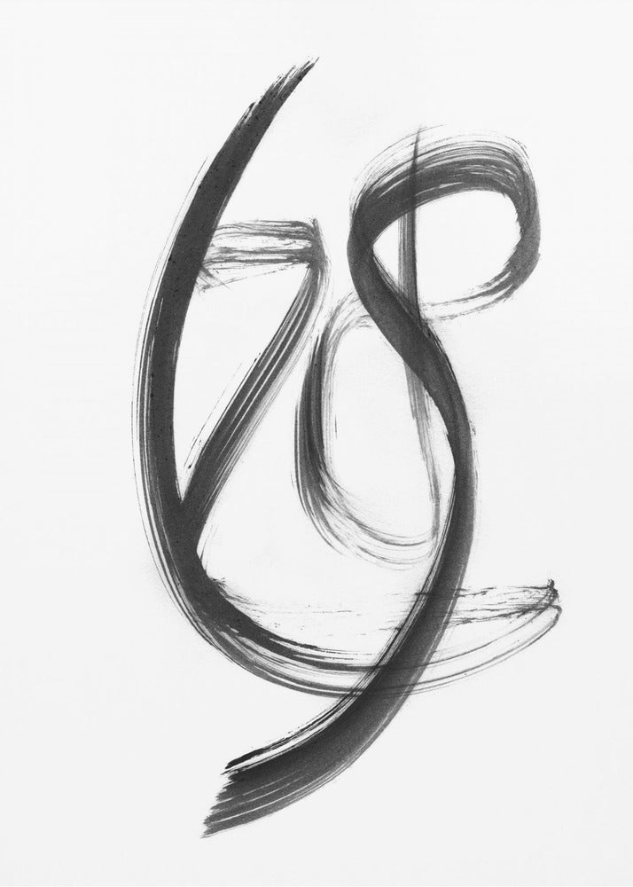 Brush Stroke02 18x24 | Poster