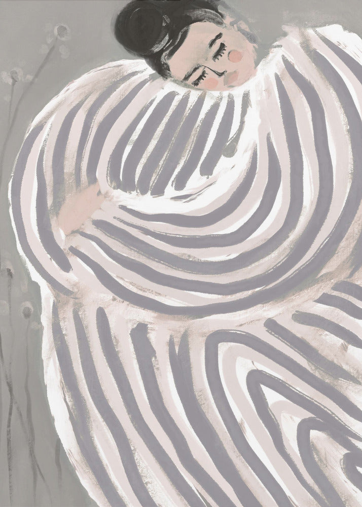 Striped Serenity | Poster