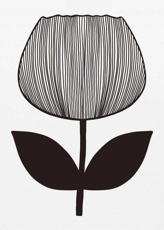 Monochrome Blossom | Canvas