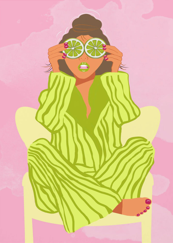 See the World Through a Lime | Poster