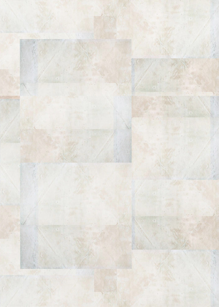 Soft Abstract Geometric Pattern | Canvas