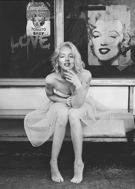 New Marilyn BW | Poster