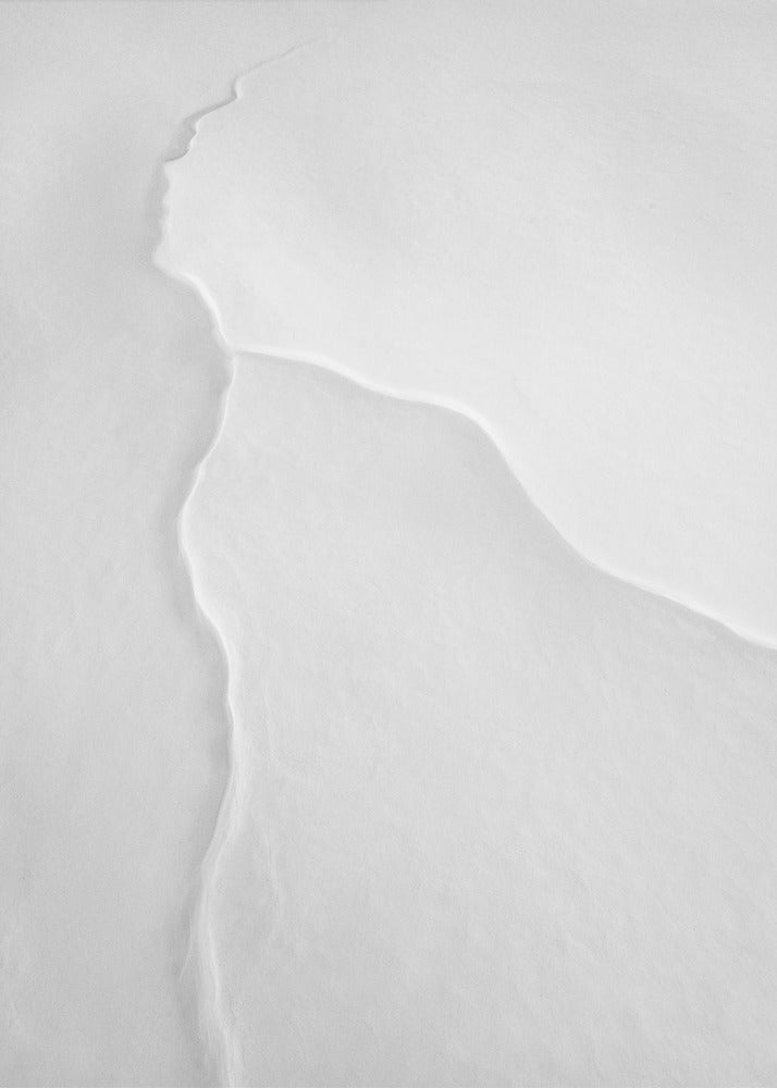 Pretty Woman with White Scarf in the Wind | Canvas