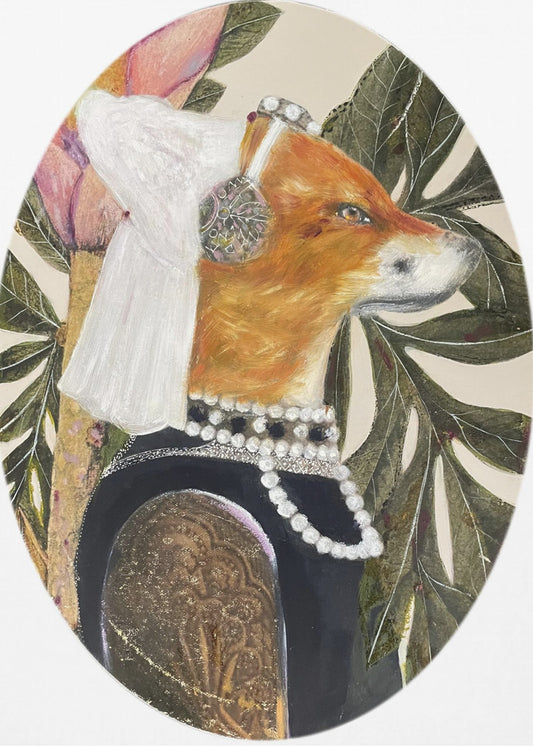 Fox Dressed In Renaissance Attire | Canvas