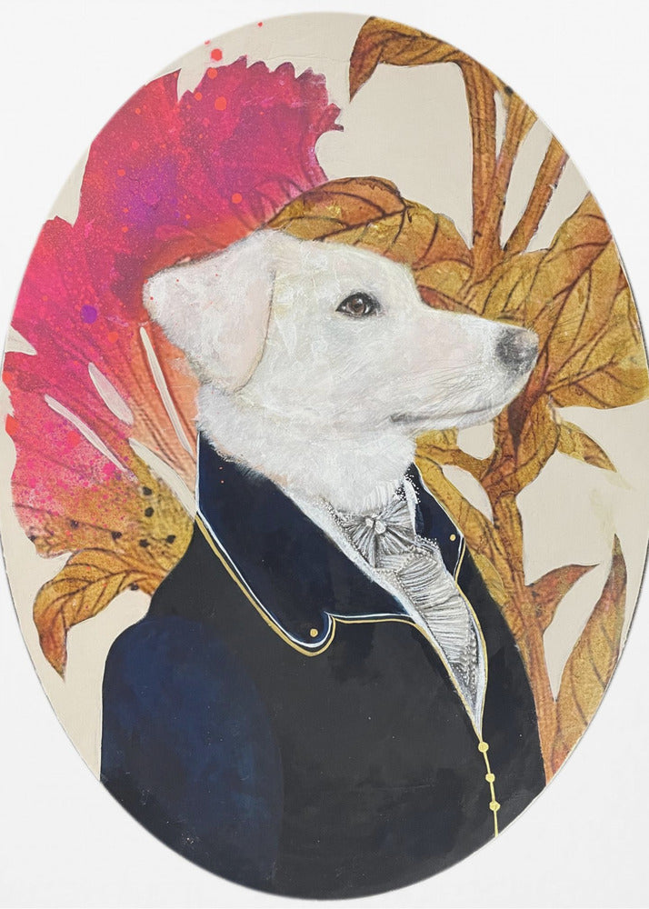 Regal Canine Portrait | Poster