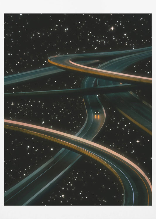 Driving Alone Thinking of You | Poster