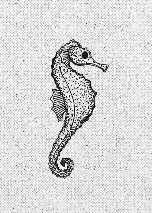 Whimsical Seahorse | Canvas
