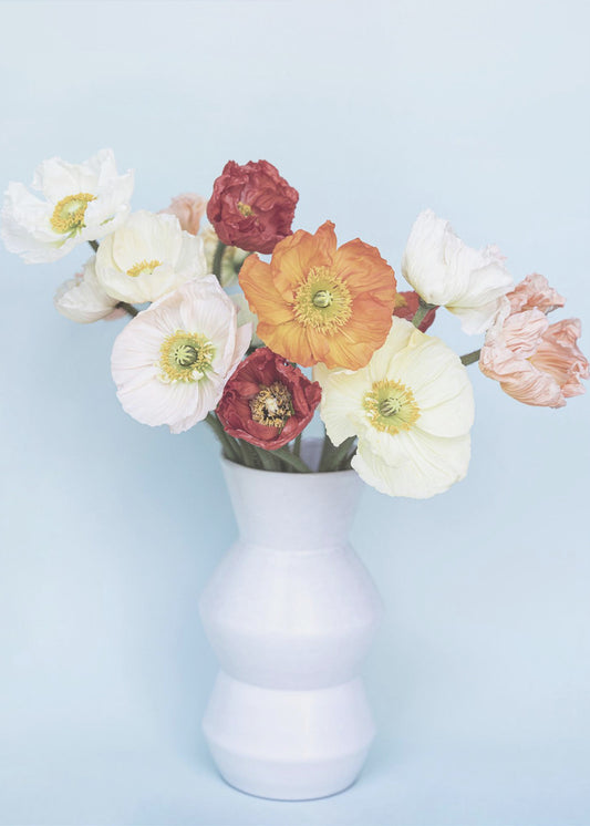 Poppies In a Vase | Canvas