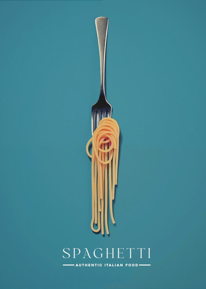 A Fork Wrapped In Spaghetti | Canvas